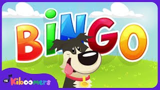Bingo | Bingo Dog Song | Nursery Rhymes | Kids Songs | The Kiboomers