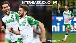 INTER-SASSUOLO 1-2 - Radiocronaca di Massimo Barchiesi & Claudio Sala (12/5/2018) da Rai Radio 1