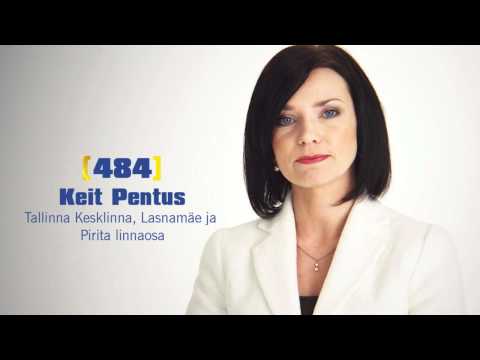 Keit Pentus: Reformierakonna kandidaat Tallinnas Kesklinnas, Lasnamäel ja Pirital