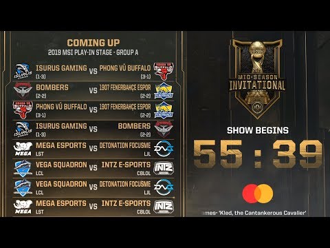 MSI 2019 Play-In Highlights ALL GAMES 1-4 Day 2 First Half of matches