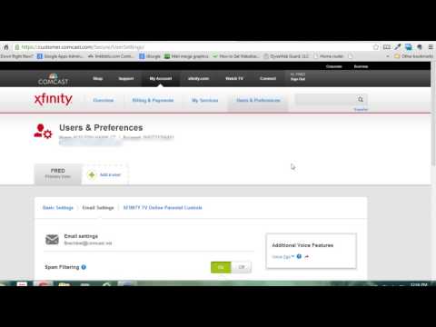 how do i create another comcast email account