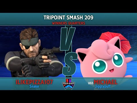 ilikepizza107 (Snake) vs UGS | Michael (Jigglypuff) - Tripoint Smash 209 - Winners Quarters