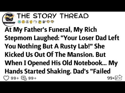 At My Father's Funeral, My Rich Stepmom Laughed_ _Your Loser Dad Left You Nothing But A Rusty Lab!