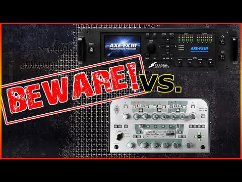 Beware of Axe FX 3 vs Kemper Comparisons