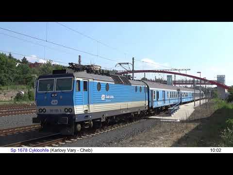 Vlaky - Karlovy Vary - 13.6.2020