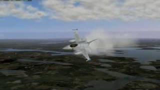 preview picture of video 'X-Plane F-16 Rygge'