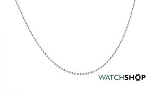 Links Of London Ladies' Sterling Silver Pendant Chain Diamond Cut Ball Chain 60cm (5022.0815)
