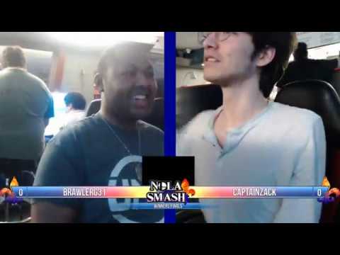 NOLA Smash Weekly Tournament #106: Winners Finals - BrawlerG31 vs CaptainZack