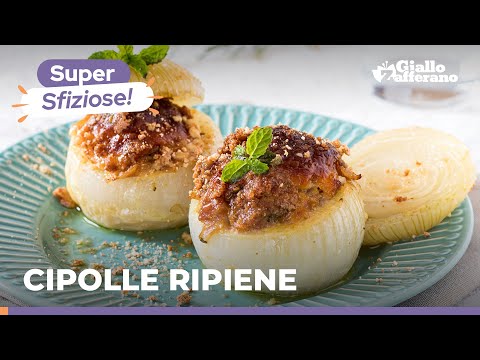 CIPOLLE RIPIENE di CARNE MACINATA – Super SFIZIOSE e FACILISSIME, da provare! 🧅😋🍴
