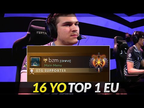 16yo Kid got Top 1 EU - BZM TA