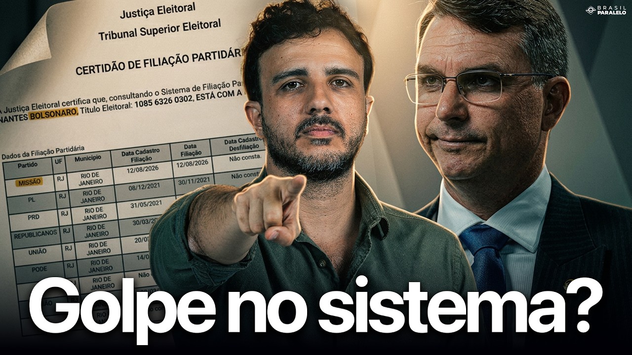 COMO FLÁVIO BOLSONARO FOI PARAR NO PARTIDO MISSÃO?