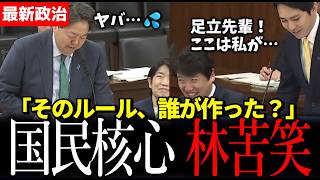 【核心直撃】国民民主奥村議員が追及「そのガイドライン必要ですか？」林大臣どう答える