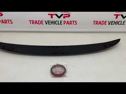 Fits BMW 3 Series E92 Coupe 2006- Rear Trunk Boot Spoiler Gloss Black video