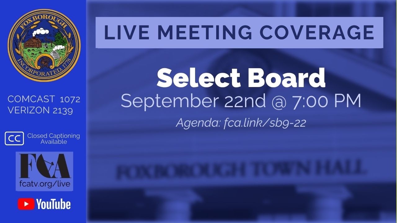From the Select Board
