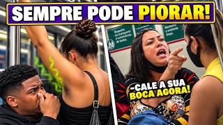 PIORES MOMENTOS NO ÔNIBUS 😂 O TRANSPORTE PÚBLICO NÃO TEM LIMITES