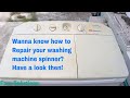 How to repair washing machine spinner - Dawlance Washing Machine