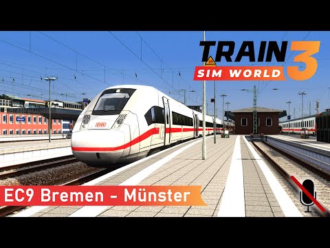 Führerstandsmitfahrt | ICE 4 | EC9 Bremen Hbf - Münster Hbf | BR 412 | TSC
