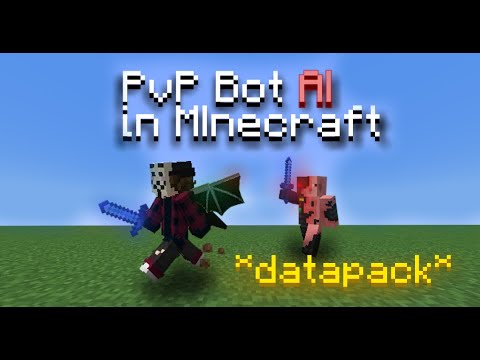 [NEW] I Coded PvP Practice Bot In Minecraft - Datapack with NO MODS!