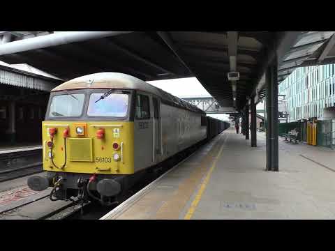 DCR 56103 Departs Nottingham 6M89 Middleton Towers - Ravenhead loaded aggregate 06/07/2024