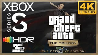 [4K/HDR] Grand Theft Auto : The Trilogy - GTA 3 (Definitive Edition) / Xbox Series S Gameplay