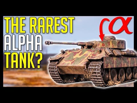 ► The Rarest Alpha Tank? - World of Tanks Pz V/IV Alpha
