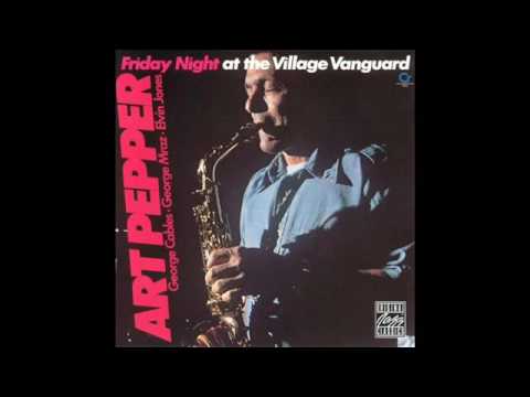 Art Pepper    "Las cuevas de Mario" from LP "Friday night at  Village Vanguard " - 1976