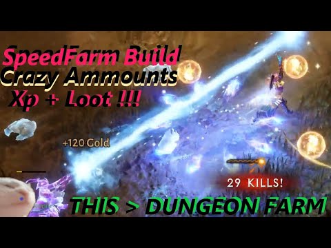 Wizard Speed Farm Build Diablo Immortal + Xp/Legendary Farming Area