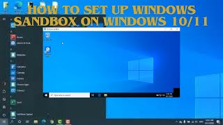 How To Set Up Windows Sandbox On Windows 10/11