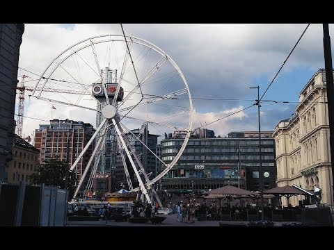 Oslo City Timelapse / Norway National Day Preparations / Oslo Sentrum Timelapse / Oslo eye