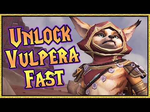 How to unlock Vulpera Fast [ Unlock allied races guide ]