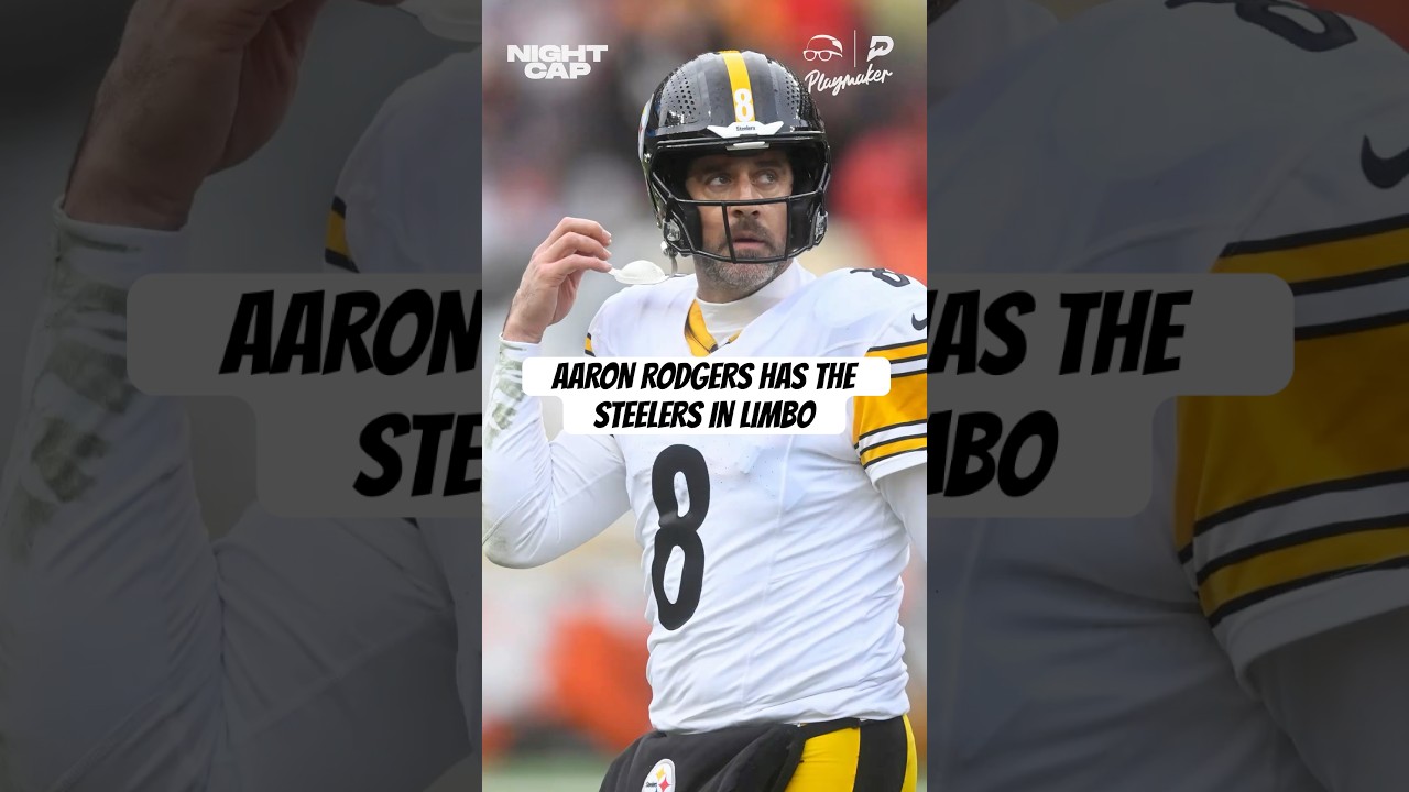 #AaronRodgers still has the #Steelers in limbo for their QB1 🤨 #Nightcap #NFL