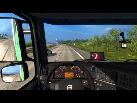 Euro Truck Simulator 2- Road from Bad Oeynhausen to Duisburg.