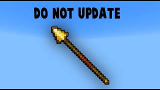 Watch BEFORE updating your world!