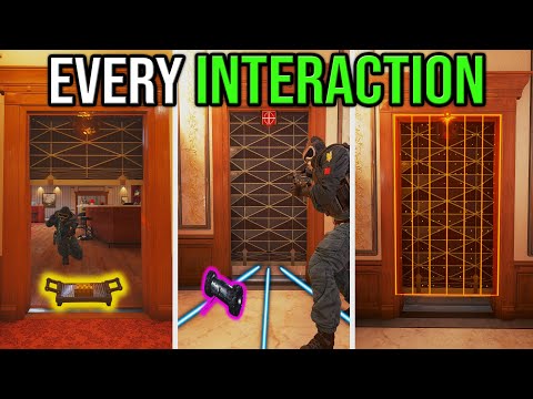 EVERY INTERACTION with the NEW ATTACKER RAUORA in R6 Siege