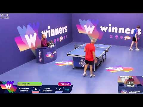 WINners CUP table 2  24.09 Kolomiets Vladimir - Syksa Aleksandr  15:30