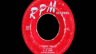 45 RPM: B. B. King & his Orchestra - Highway Bound