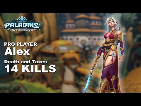 Alex Lian 14 KILLS!! Paladins Pro (Mousesports) Ranked Gameplay 1440p High Quality Video