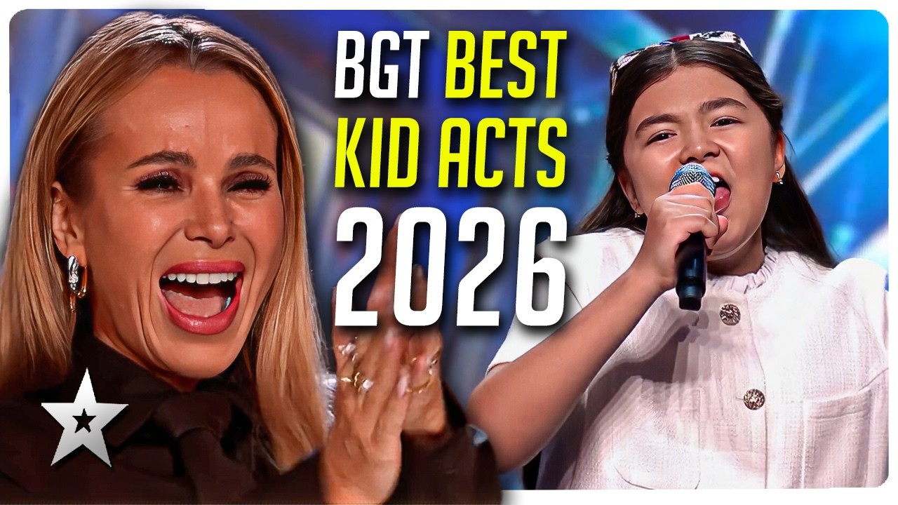 Best KID Auditions That Stole The Judges' Hearts on Britain's Got Talent 2026!