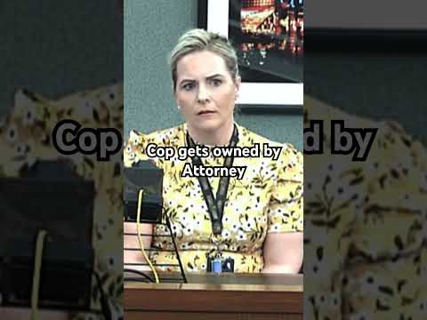 Cop gets OWNED by Lawyer #attorney #lawyer #investigation