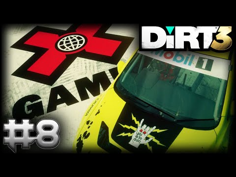 DiRT 3 COMPLETE EDITION Walkthrough Gameplay Part 8 - THE X GAMES (No Commentary)