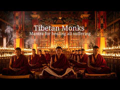 Ganden Monastery Mantra  — Tayata Om Bekandze | Tibetan Monks Chant | 528Hz Healing Frequency