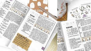 Journal With Me | Hobonichi Cousin Daily