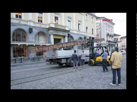 Locarno's outdoor cinema, a big production