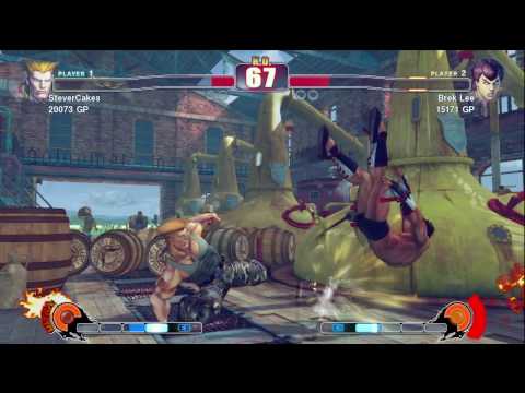 SFIV: Stevercakes (Guile) vs Brek Lee (Fei Long)