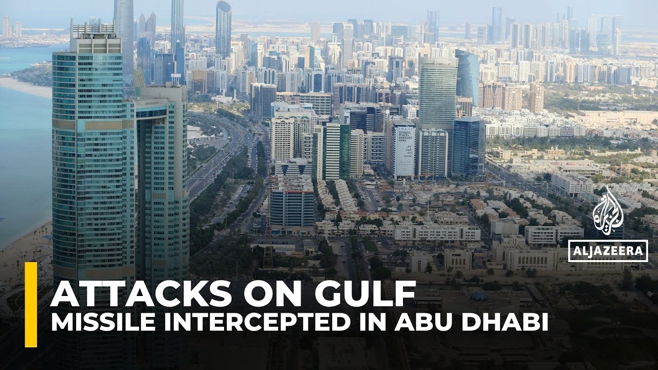 Missile intercepted near Abu Dhabi causes minor damage, no injuries reported