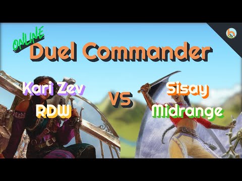 Kari Zev RDW vs. Sisay Midrange [Duel Commander / ONLINE] - Magic: The Gathering