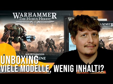 Lots of models, little content?! - UNBOXING - Horus Heresy: Saturnine