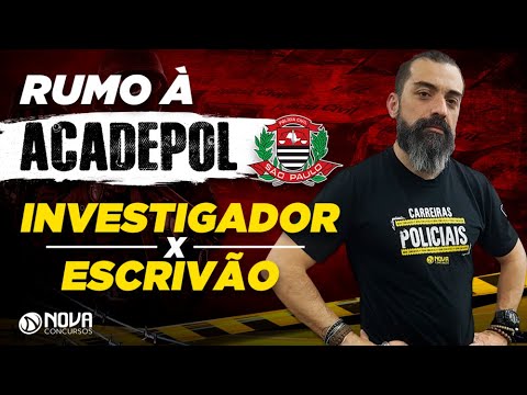 PC SP / Saiba a diferença entre Escrivão e Investigador 🚨