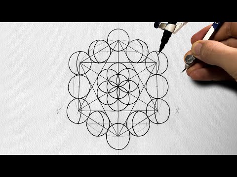 Attempting to draw in the 10th dimension Δ The 10 Simplex