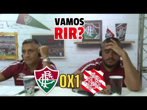 VAMOS RIR DO RIVAL? REAÇÃO DA FLU TV EM FLUMINENSE 0X1 BANGU